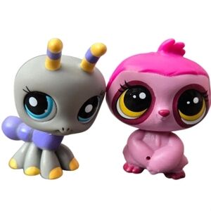 Littlest Pet Shop Ant #2274 & Sloth #72